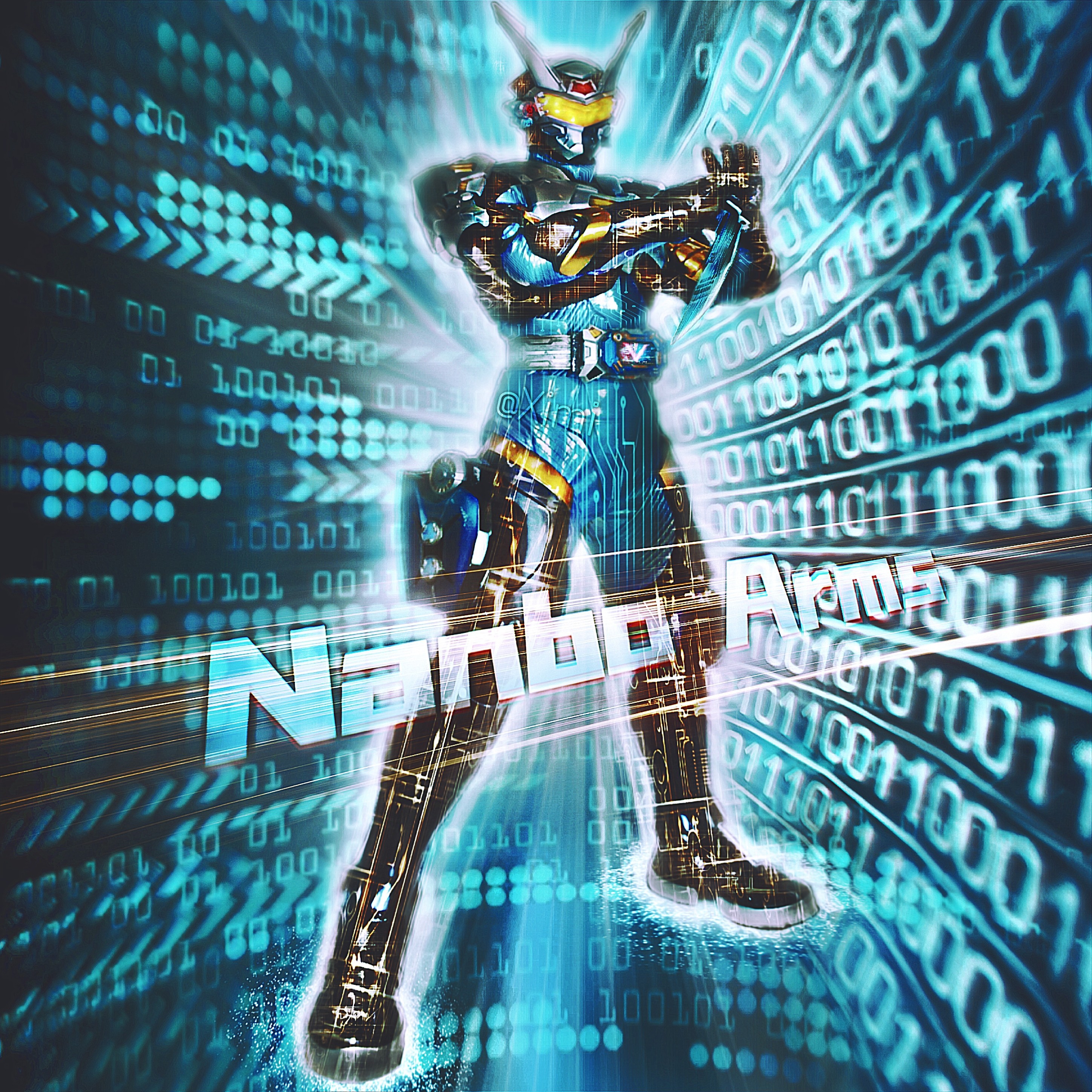 自制《铠甲勇士》游戏封面风格壁纸 高清设计与软件制作指南